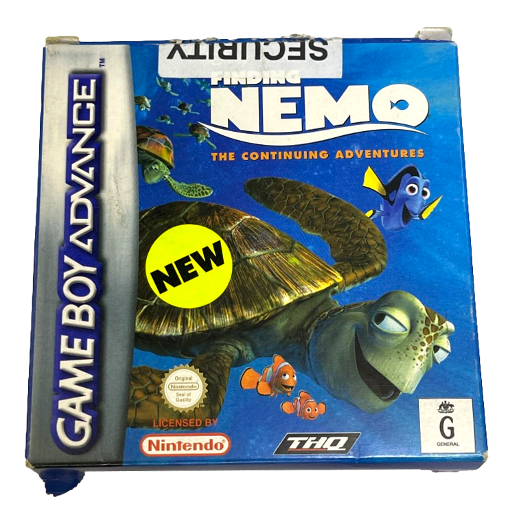 Finding Nemo The Continuing Adventure Nintendo Gameboy Advance GBA Com