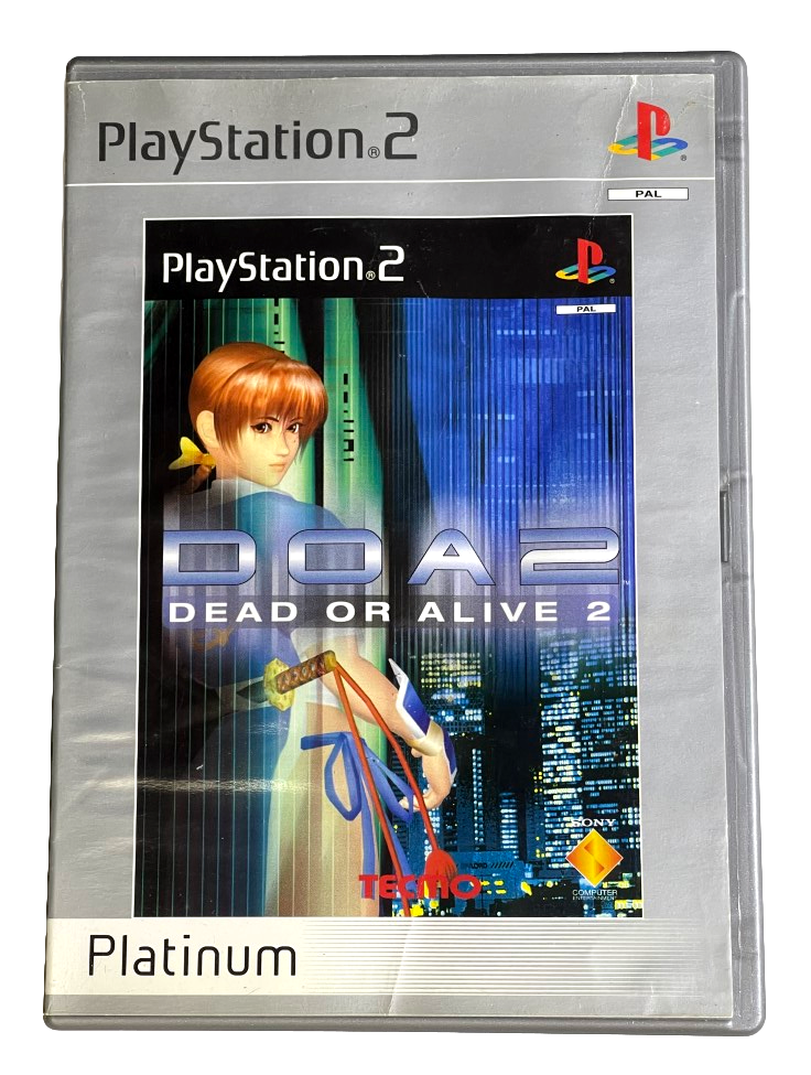 Dead or Alive 2 DOA2 Sony PS2 PAL (Platinum) *Complete* (Preowned)