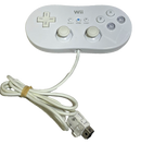 Genuine Nintendo White Wii / Wii U Classic Controller Remote NES SNES Mini (Preowned)