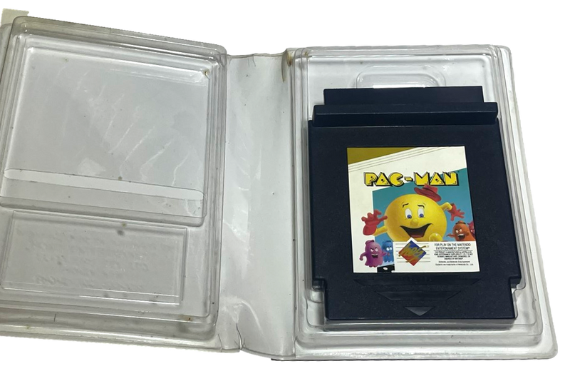 Pac Man Nintendo HES NES Boxed PAL *No Manual* Piggy Back (Preowned)