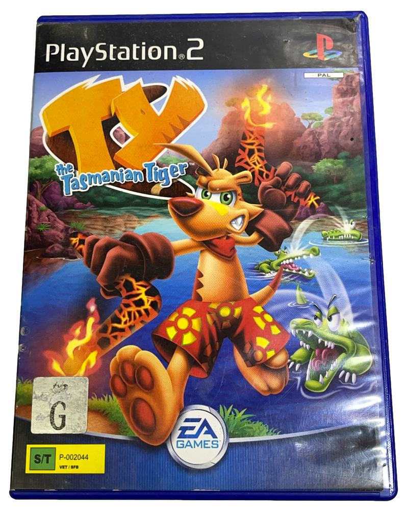 Ty The Tasmanian Tiger PS2 PAL *Complete* (Preowned)