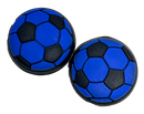 Thumb Grips x 2 For PS4 PS5 XBOXONE Xbox Series Toggle Cover Cap - Blue Soccer