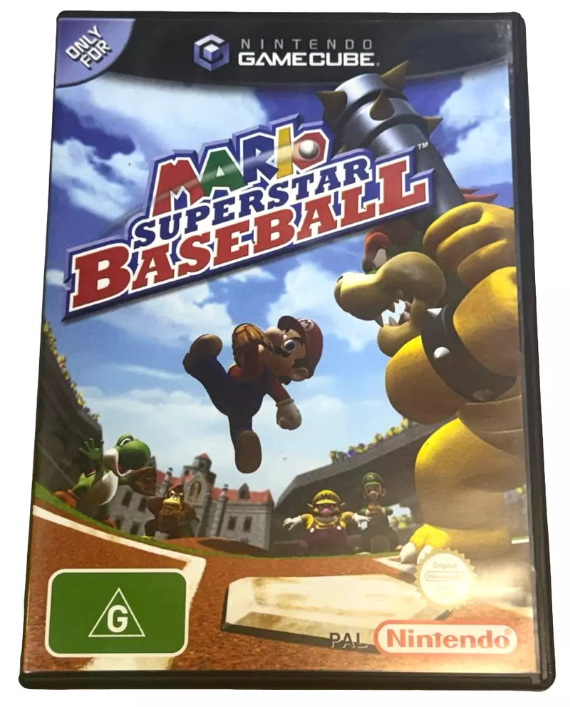 Mario Superstar Baseball Nintendo Gamecube PAL *Complete* (Preowned)