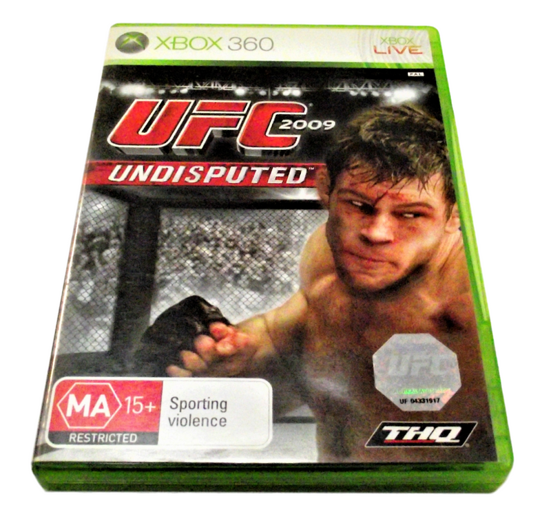 UFC Undisputed 2009 Microsoft XBOX 360 PAL (Preowned)