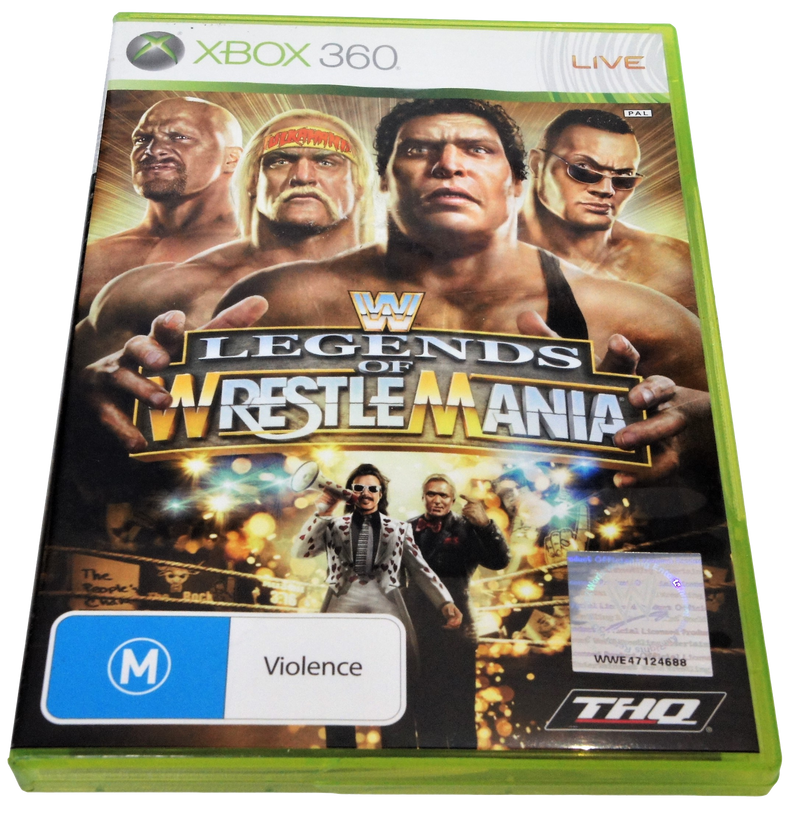 WWE Legends Of WrestleMania XBOX 360 PAL (Pre-Owned)