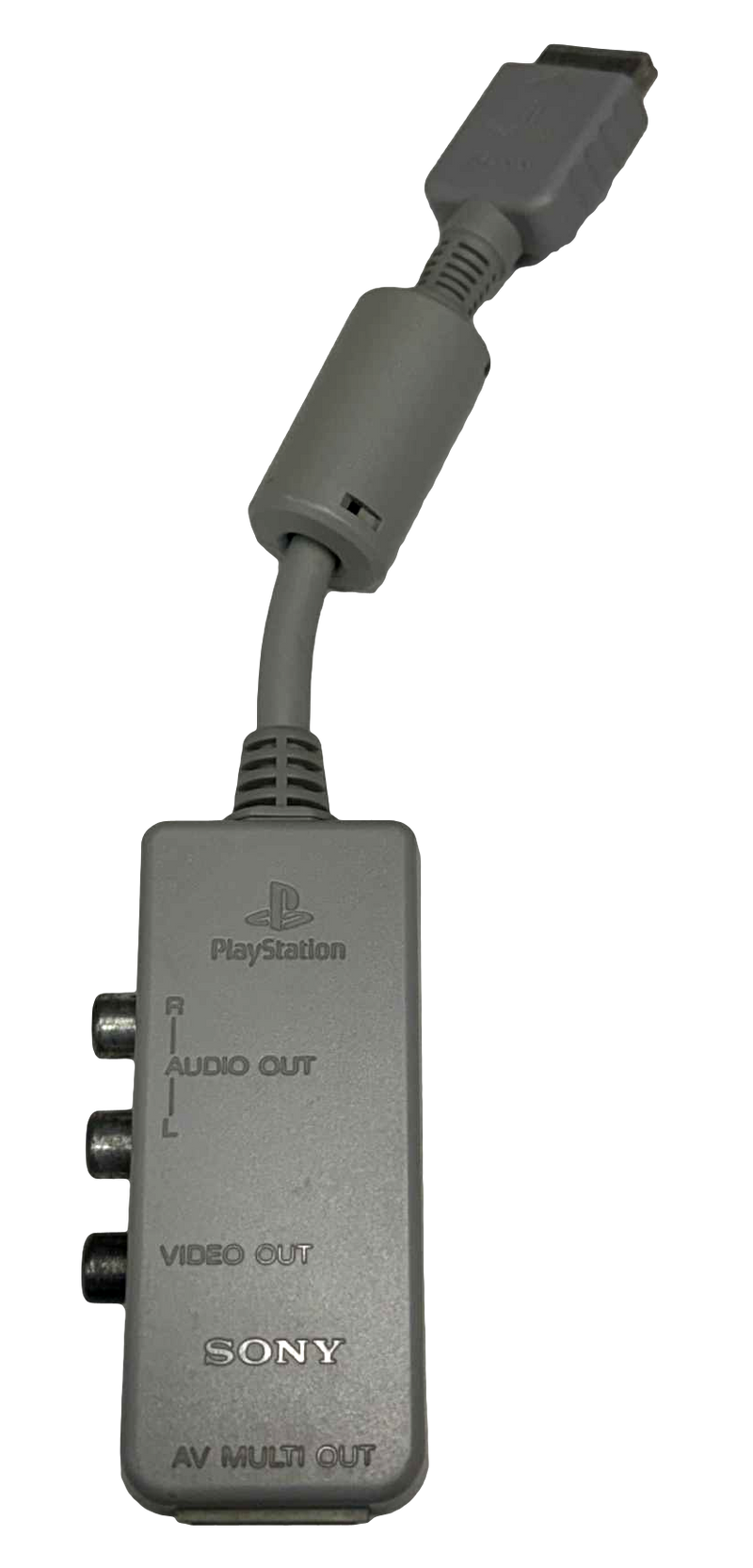 Sony PS1 Playstation 1 AV Multi Out Adapter - SCPH-1160 (Preowned)
