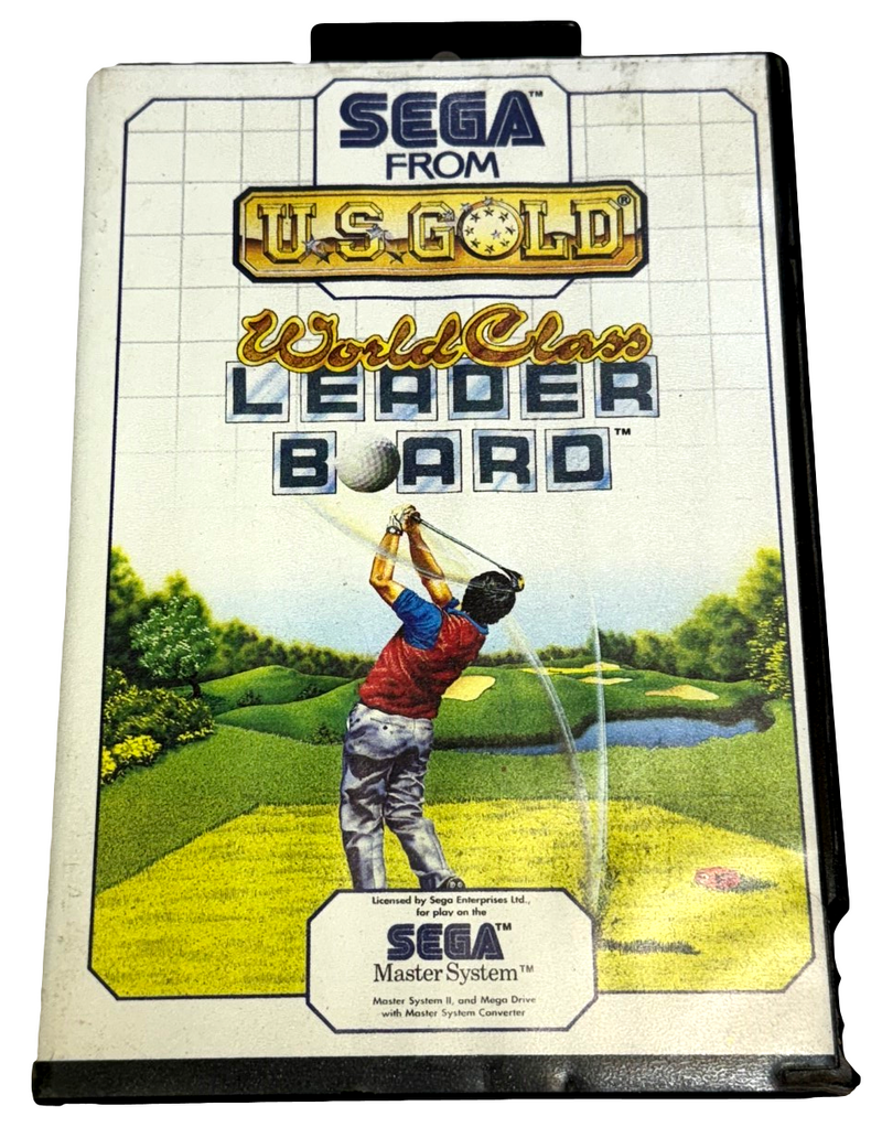 World Class Leaderboard Golf Sega Master System *Complete* (Preowned)