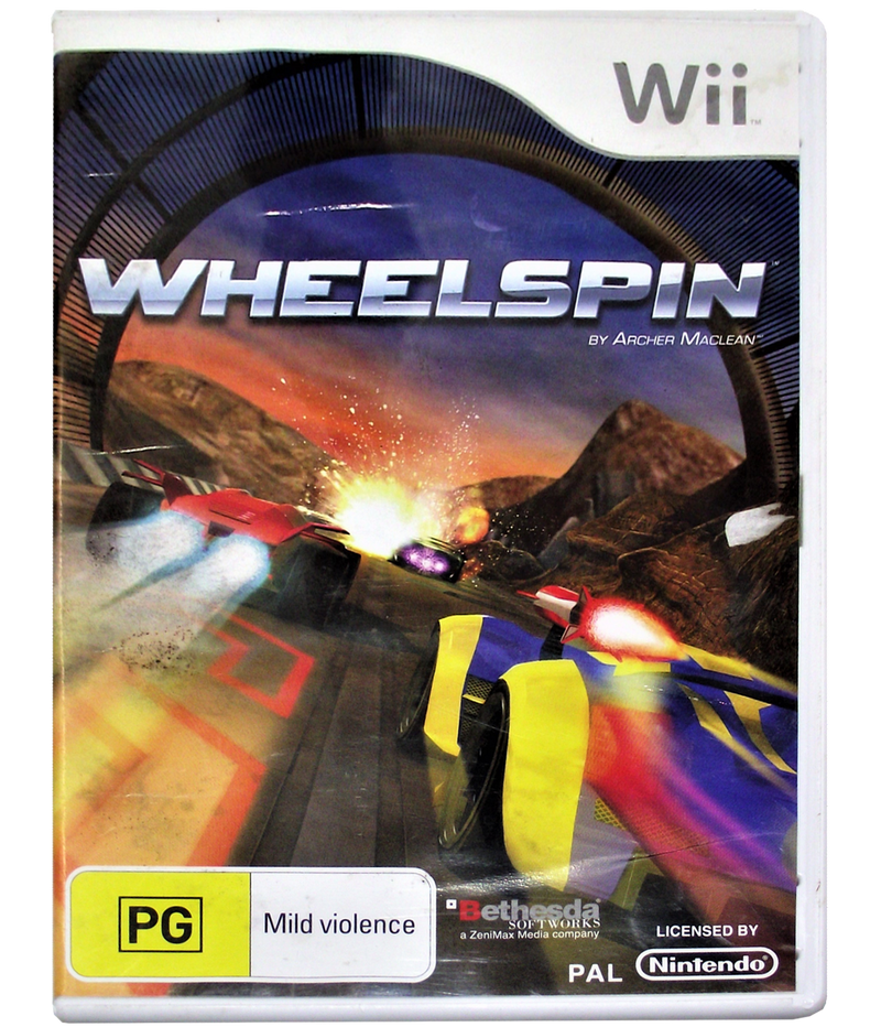 WheelSpin Nintendo Wii PAL *Complete* Wii U Compatible (Pre-Owned)