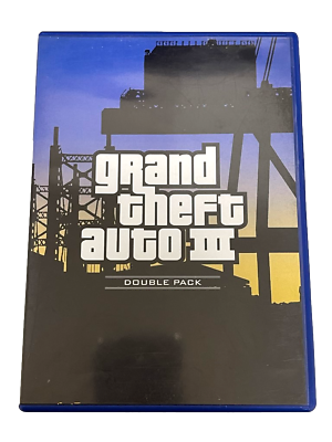 Grand Theft Auto III Double Pack PS2 PAL *Manual But No Map* (Preowned)