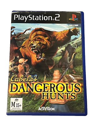 Cabela's Dangerous Hunts PS2 PAL *No Manual* (Preowned)