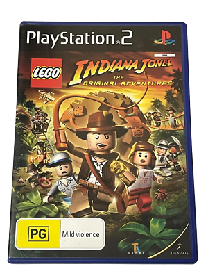 Lego Indiana Jones The Original Adventures PS2 PAL *No Manual* (Pre-Owned)