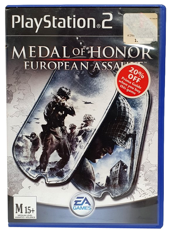 Medal of Honor European Assault PS2 PAL *Complete* (Pre-Owned)