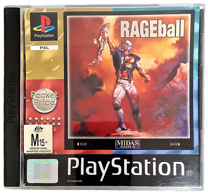 RAGEBALL PS1 PS2 PS3 PAL *Complete* (Pre-Owned) (Pre-Owned)