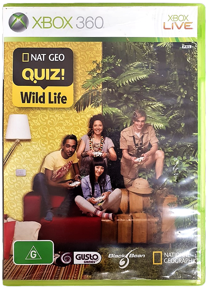 Nat Geo Quiz Wild Life XBOX 360 PAL (Pre-Owned)
