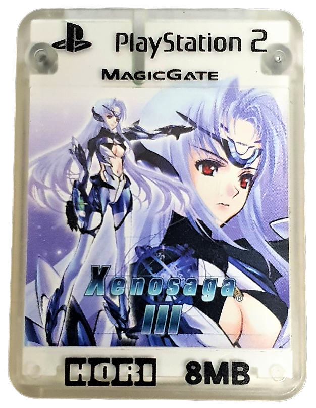 Xenosaga III Hori Magic Gate PS2 Memory Card PlayStation 2 8MB (Pre-Owned)