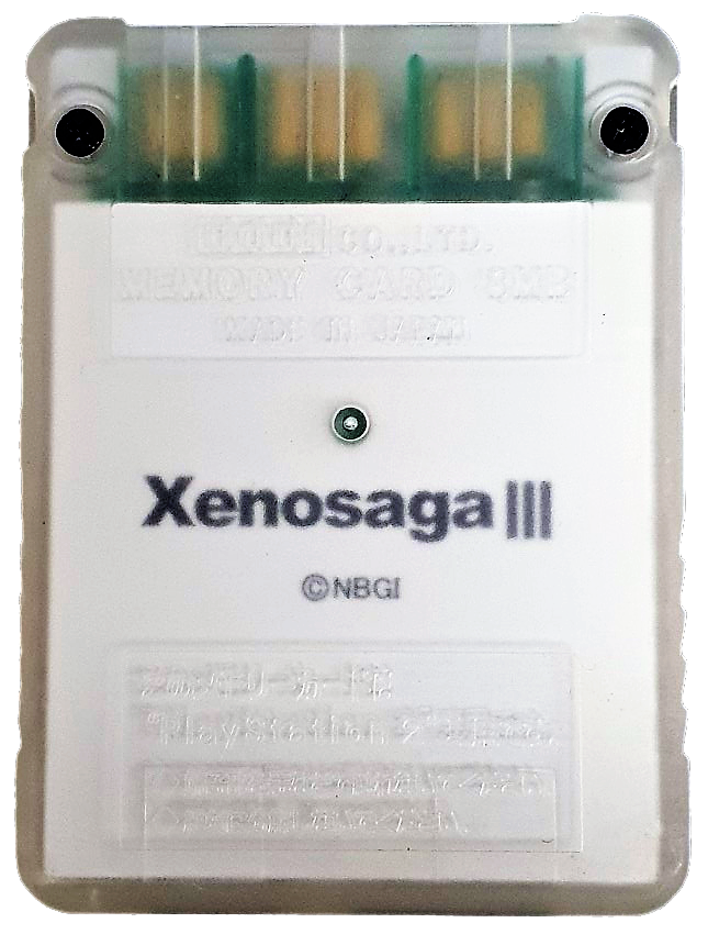 Xenosaga III Hori Magic Gate PS2 Memory Card PlayStation 2 8MB (Pre-Owned)