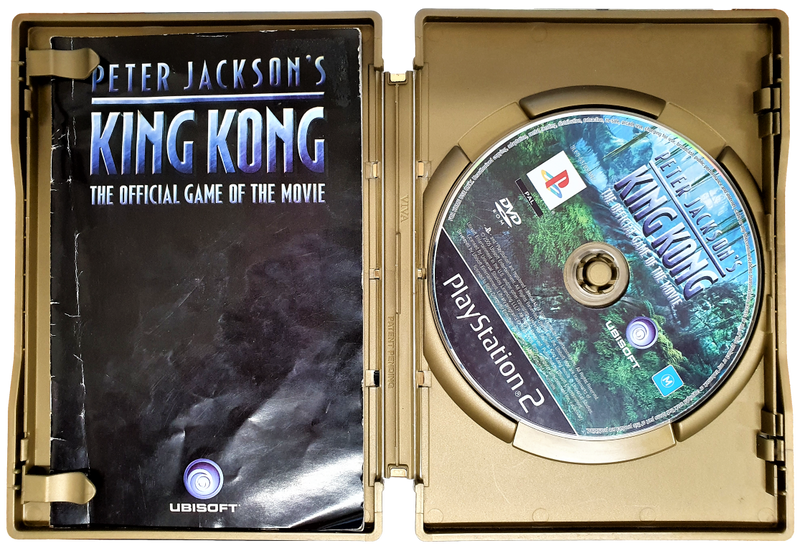 Peter Jackson's King King Limited Edition PS2 PAL *Complete* Steelbook (Pre-Owned)