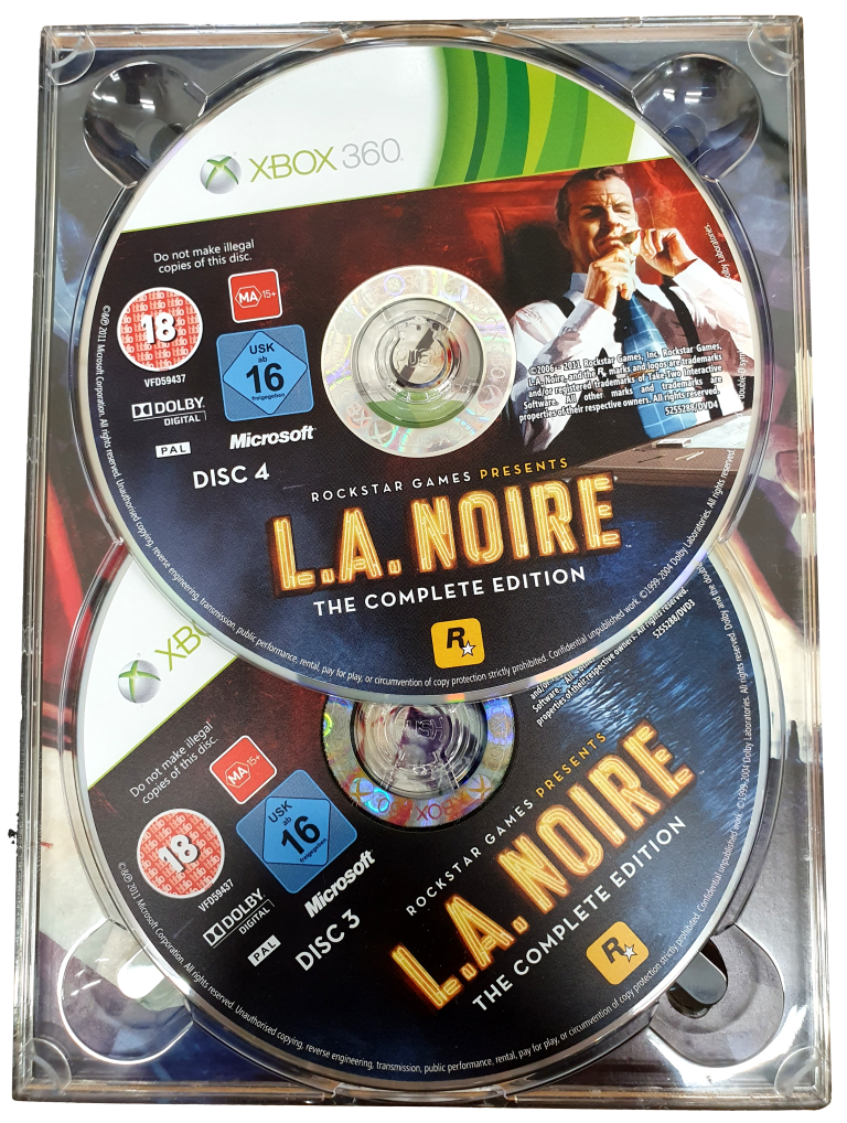 L.A. Noire XBOX 360 PAL The Complete Edition XBOX360 (Pre-Owned)