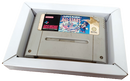 25 x SNES Super Nintendo Game Tray Inserts Glossy White Replacement Insert