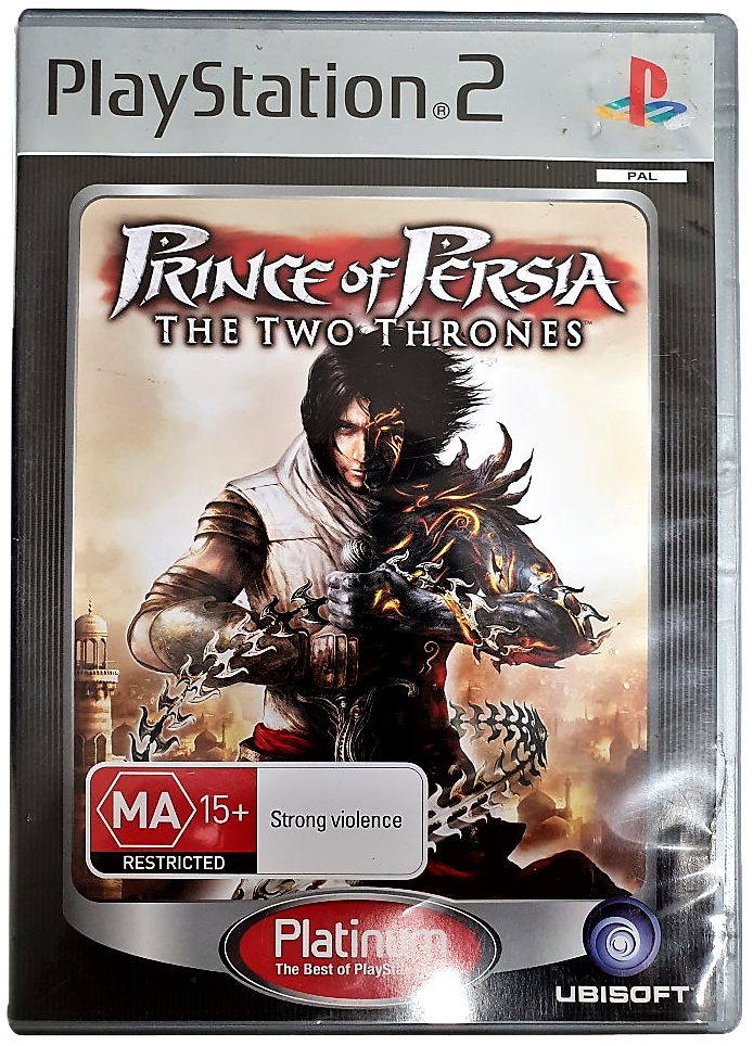 Prince of Persia The Two Thrones PS2 (Platinum) PAL *No Manual* (Pre-Owned)