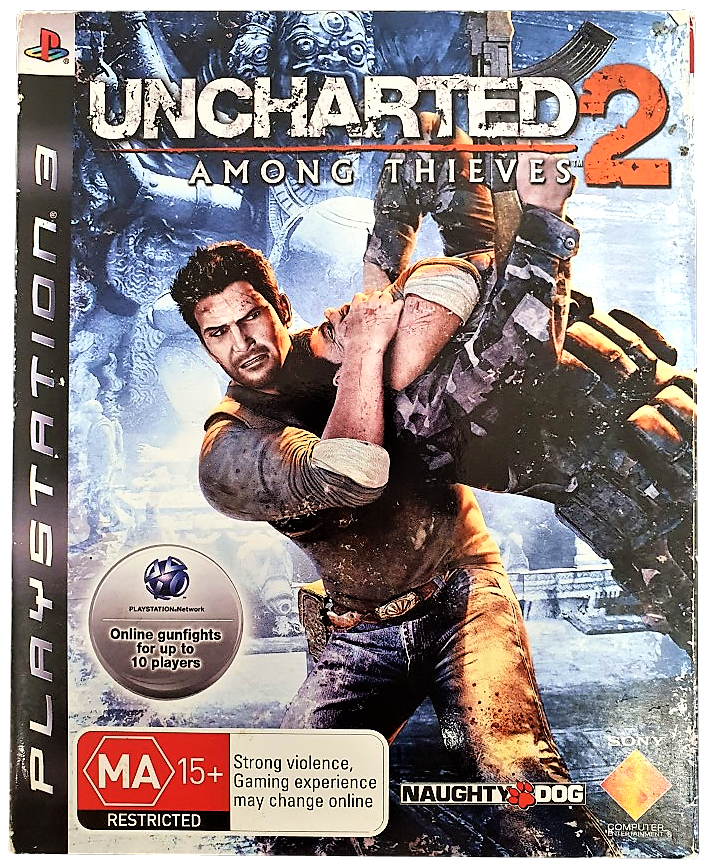 Uncharted 2 Limited Edition *Complete* Playstation 3 Sony PS3 (Pre-Owned)