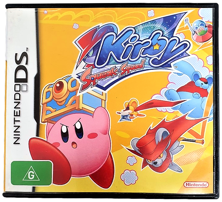 Kirby Squeak Squad Nintendo DS 2DS 3DS Game *No Manual* (Pre-Owned)