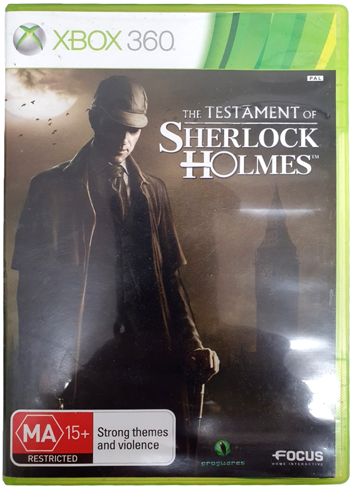 The Testament Of Sherlock Holmes XBOX 360 PAL XBOX360 (Pre-Owned)