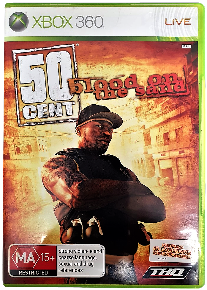50 Cent Blood On The Sand XBOX 360 PAL XBOX360 (Pre-Owned)