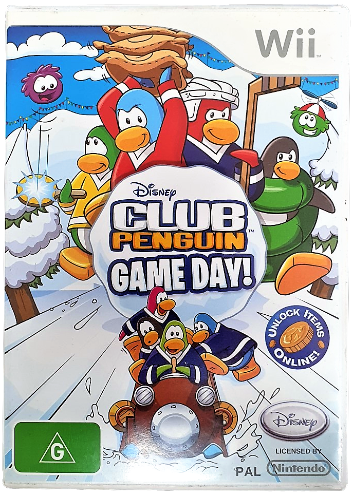 Club Penguin Game Day Nintendo Wii PAL *No Manual* (Pre-Owned)