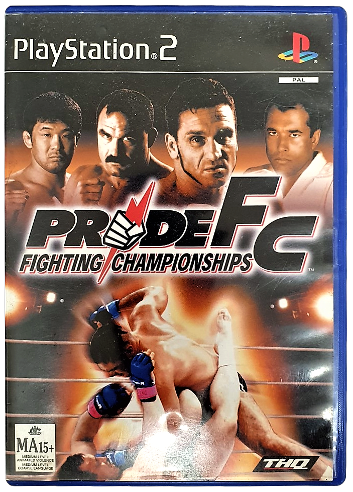 Pride FC Fighting Championships PS2 PAL *No Manual* (Pre-Owned)