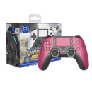 Bluetooth Wireless Controller For PS4 and PC - Red  (PS5 Design)