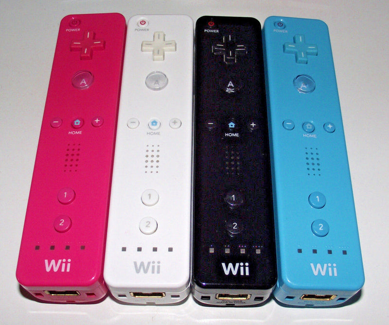 Genuine Nintendo Wii Controller Remote Selection Wii U Nunchuck Motion Plus Mote (Preowned)