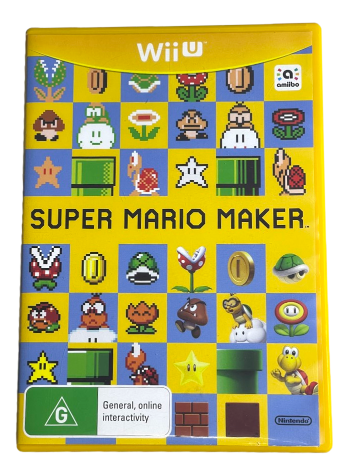 Super Mario Maker Nintendo Wii U PAL (Pre-Owned)