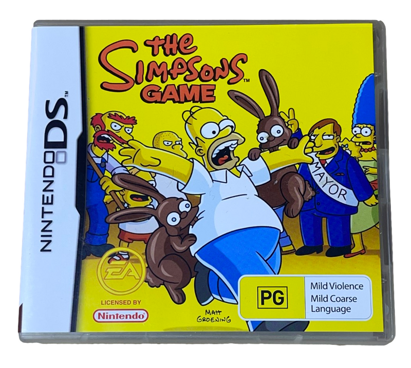 The Simpsons Game Nintendo DS 3DS Game *Complete* (Pre-Owned)