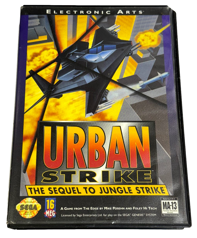 Urban Strike Sega Mega Drive PAL *No Manual* (Preowned)