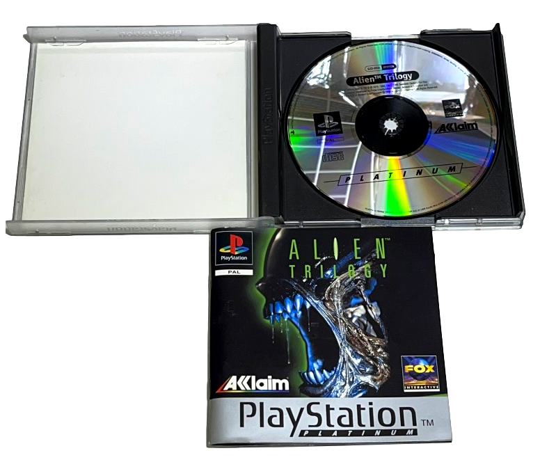 Alien Trilogy PS1 PS2 PS3 (Platinum) PAL *Complete* (Preowned)