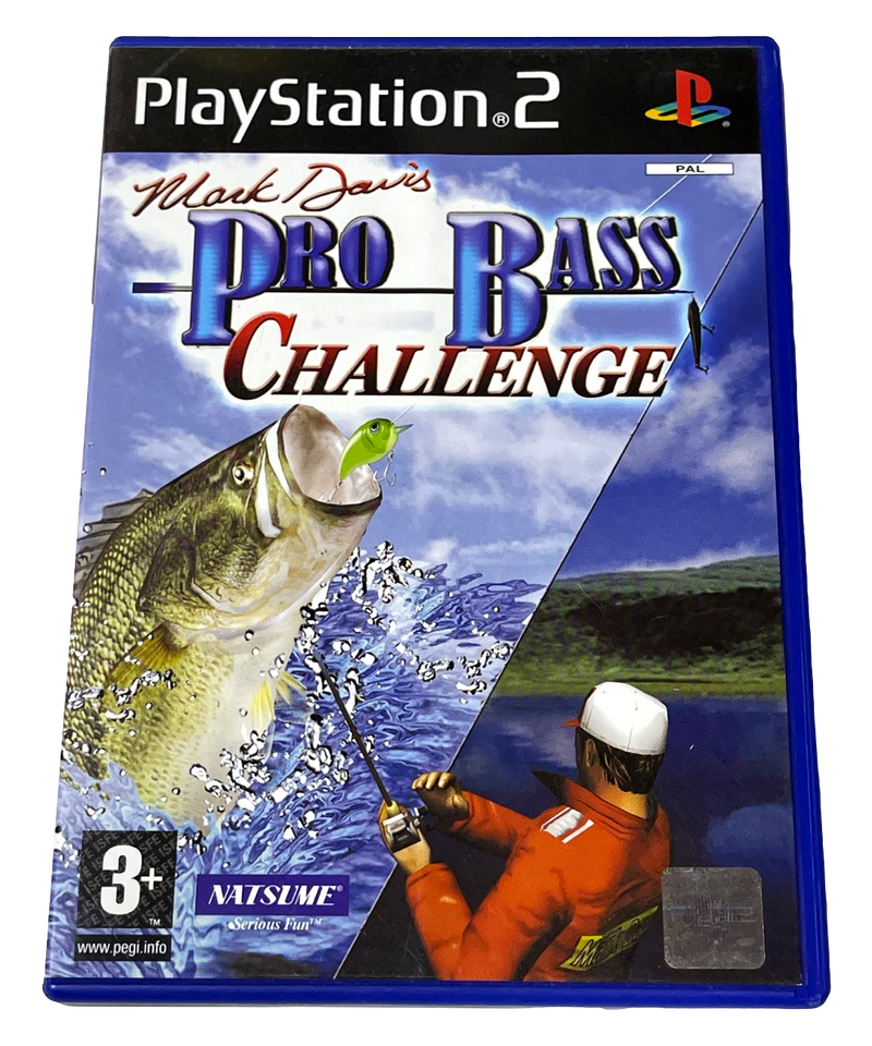 Mark Davis Pro Bass Challenge PS2 PAL *No Manual* (Preowned)