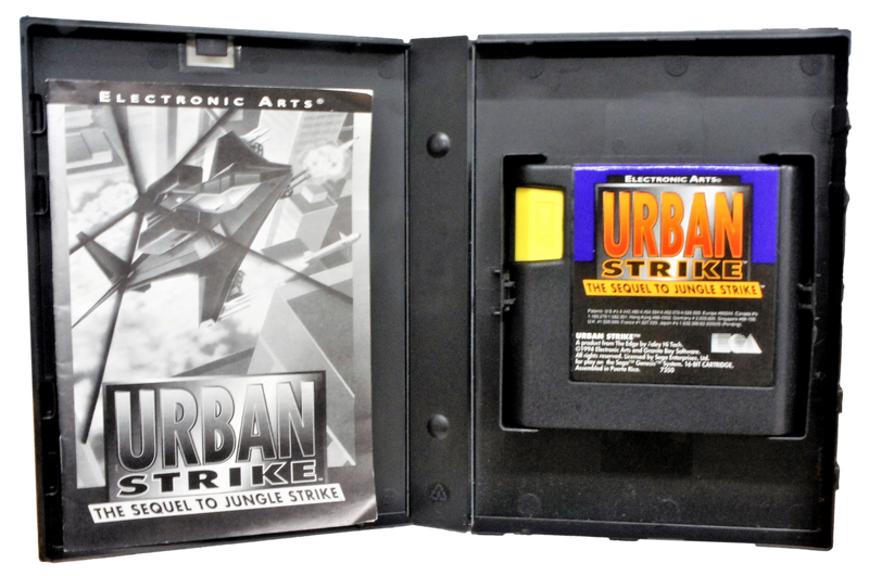 Urban Strike Sega Mega Drive *Complete*