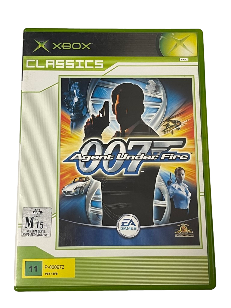 James Bond 007 Agent Under Fire XBOX Original (Classics) PAL *No Manual* (Pre-Owned)