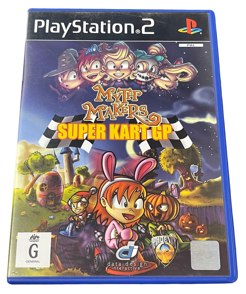 Myth Makers Super Kart GP Sony PS2 PAL *Complete* (Preowned)