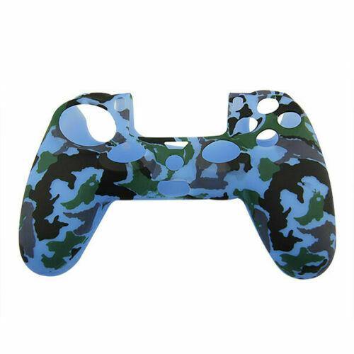 Silicone Cover For PS4 Controller Case Skin - Blue Camo - Games We Played