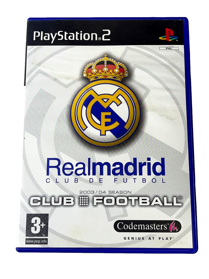 Real Madrid Club Football PS2 PAL *Complete* (Preowned)