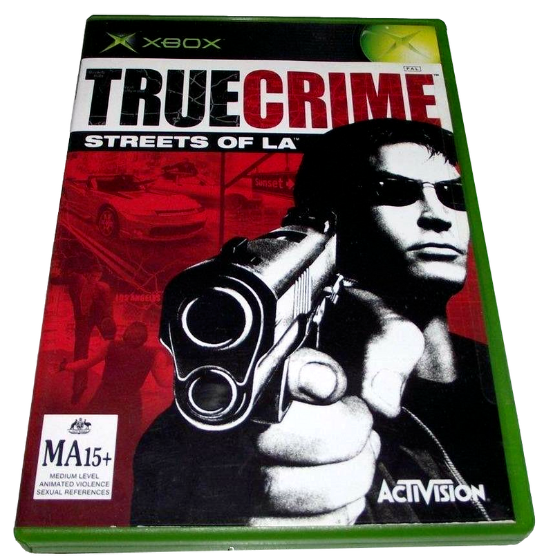 True Crime Streets of LA Xbox Original PAL *No Manual*