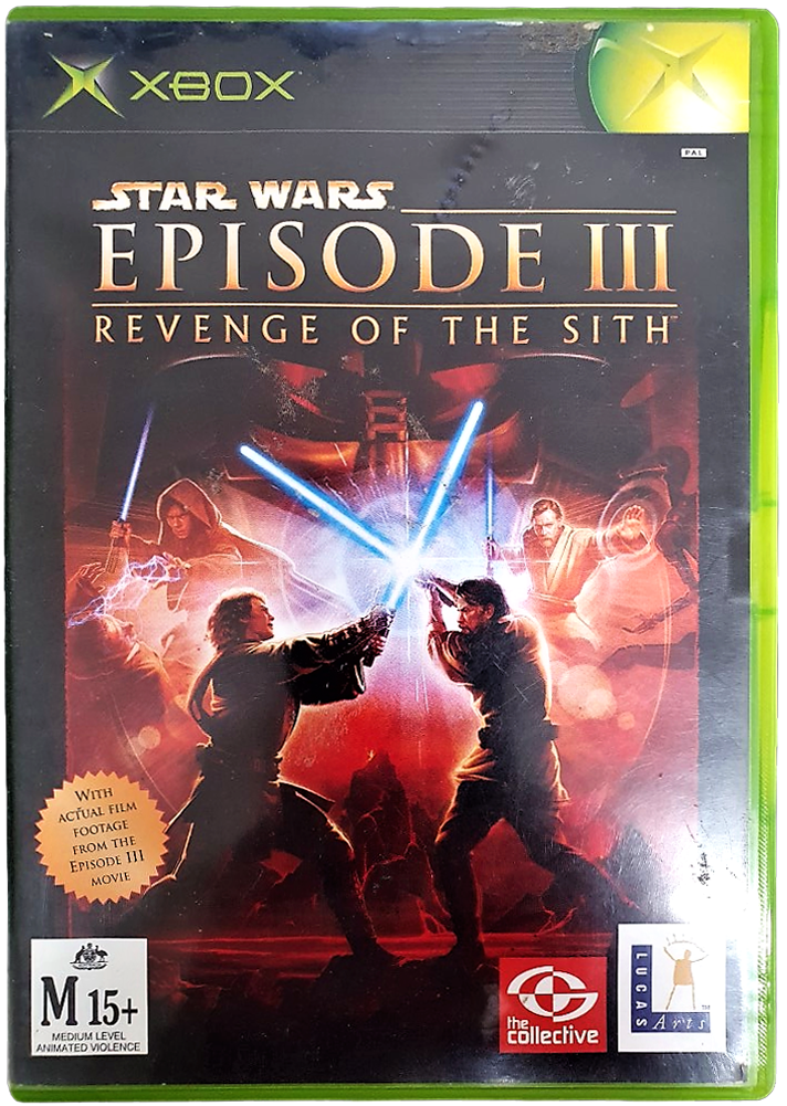 Star Wars Episode III Revenge of the Sith XBOX Original PAL *Complete* (Preowned)