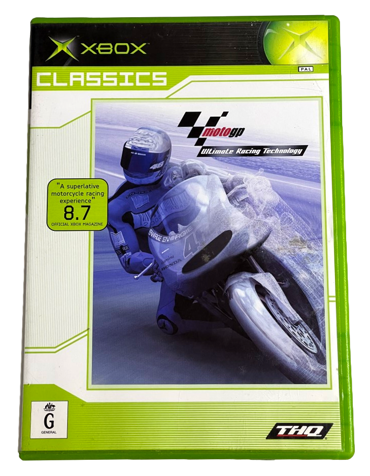 MotoGP Ultimate Racing Technology XBOX Original (Classics) PAL *No Manual* (Preowned)