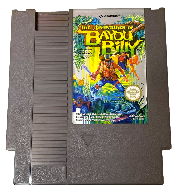 The Adventures of Bayou Billy Nintendo NES  PAL *Cartridge Only* (Preowned)