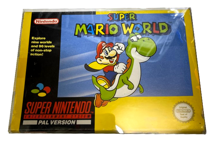 Super Mario World Nintendo SNES Boxed PAL *Complete* (Preowned)