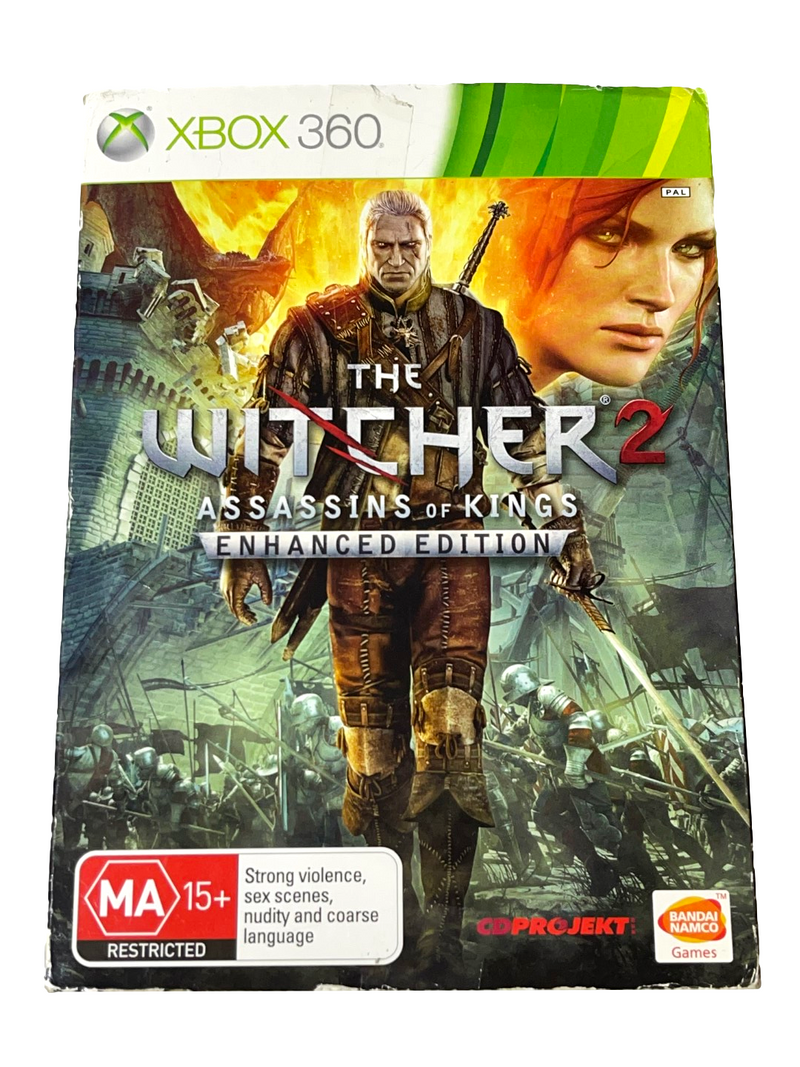 The Witcher 2: Assassins of Kings Enhanced Edition Boxed XBOX 360 PAL *Complete* (Pre-Owned)