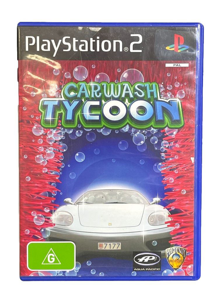 Car Wash Tycoon PS2 PAL *No Manual* (Preowned)