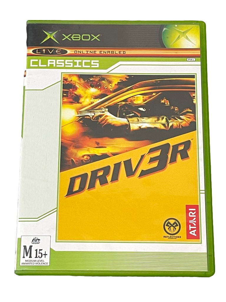 Driver 3 XBOX Original (Classics) PAL *Complete* (Pre-Owned)